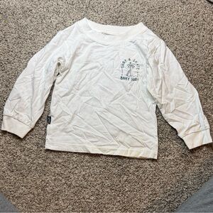 BNKY SURF Kids White Long Sleeve Tee